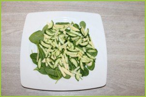 Диетический зелёный салат - фото шаг 5