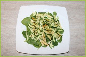 Диетический зелёный салат - фото шаг 8