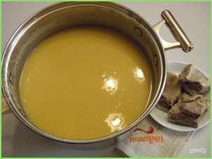 Гороховый суп-пюре с мясом - фото шаг 5