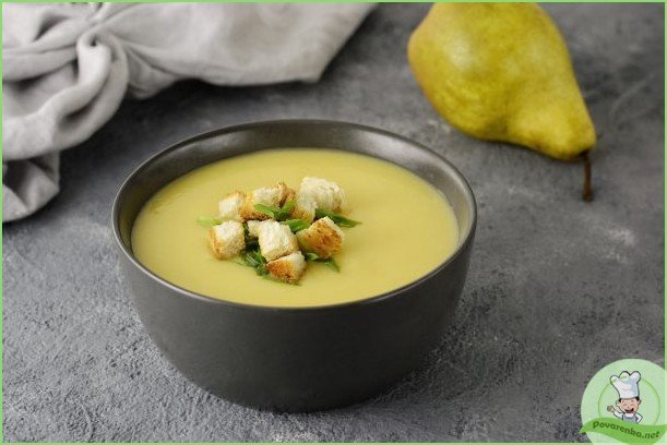 Овощной суп с грушей - фото шаг 1