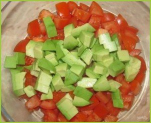 Салат из сыра и авокадо - фото шаг 4