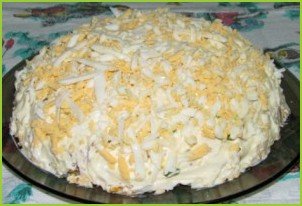 Салат с колбасным сыром - фото шаг 14