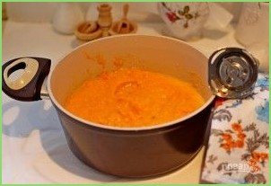 Суп-пюре из тыквы с фрикадельками - фото шаг 5