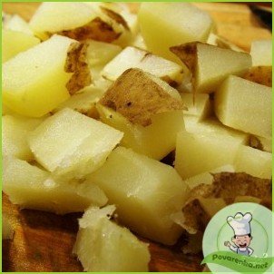 Картофельный салат с беконом - фото шаг 6