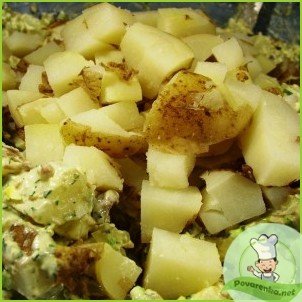 Картофельный салат с беконом - фото шаг 7