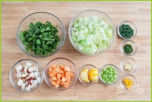 Рецепт салата с креветками - фото шаг 1