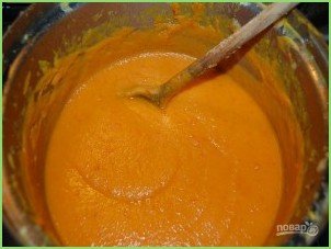 Хрустящий суп из тыквы с сухариками - фото шаг 11