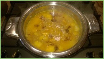 Тыквенный суп-пюре со сливками - фото шаг 6