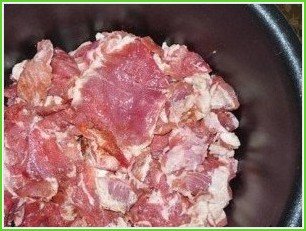 Жаркое из свинины в мультиварке - фото шаг 2
