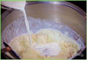 Чеддерский крем-суп с брокколи - фото шаг 5