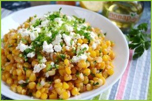 Мексиканский салат из кукурузы - фото шаг 8