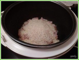 Рис с курицей и фасолью в мультиварке - фото шаг 2