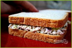 Салат с тунцом для сэндвича - фото шаг 7