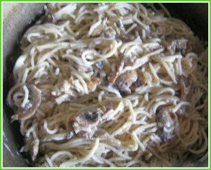 Спагетти со сливочным соусом - фото шаг 10