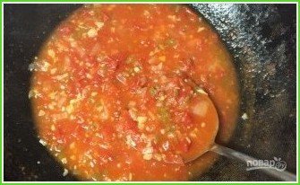 Спагетти с домашним томатным соусом - фото шаг 13