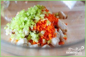 Гаспачо с крабовым салатом - фото шаг 4