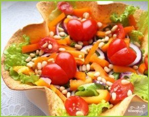 Овощной салат с бальзамическим уксусом - фото шаг 3