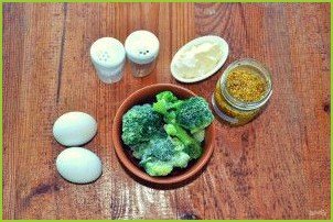 Салат с брокколи и яйцом - фото шаг 1