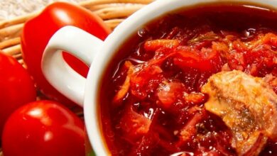 Борщ из курицы