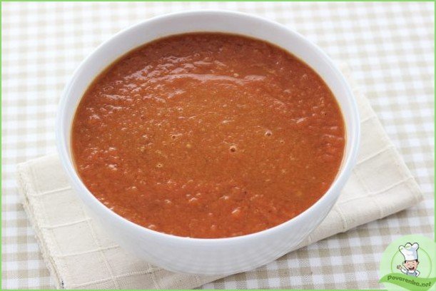 Горячий томатный суп - фото шаг 1