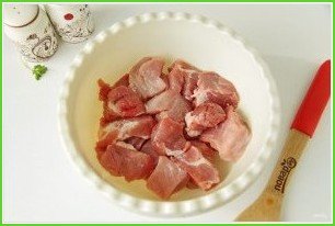 Шашлык из свинины с томатной пастой - фото шаг 2