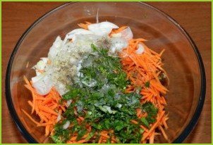Жареные баклажаны с морковью и чесноком - фото шаг 11