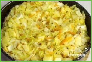 Овощное рагу с картофелем и капустой - фото шаг 8