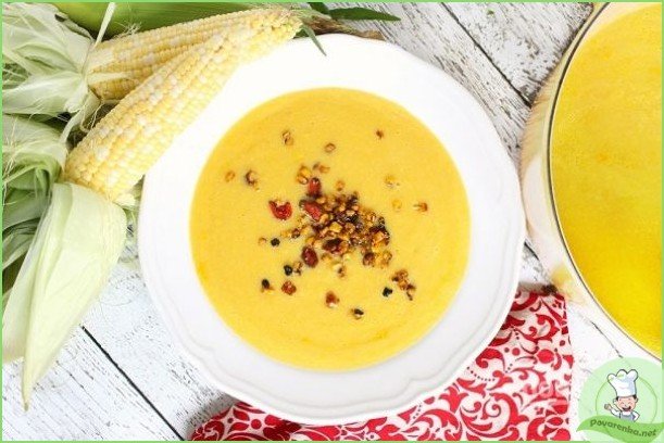 Пикантный кукурузный суп - фото шаг 1