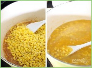 Пикантный кукурузный суп - фото шаг 5