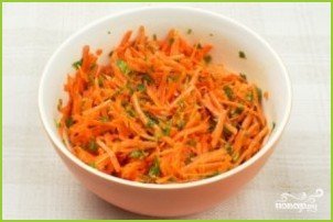 Салат из свежей моркови - фото шаг 4