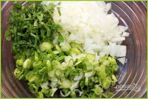Салат с овощами и булгуром - фото шаг 5