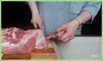 Шашлык из свинины (маринад для мяса) - фото шаг 1