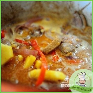 Утка карри по-тайски - фото шаг 32