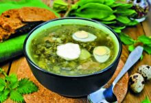 Борщ из крапивы