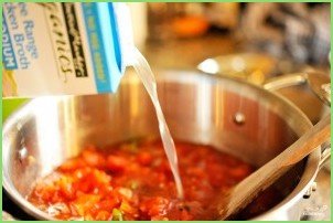 Итальянский помидорный суп - фото шаг 6