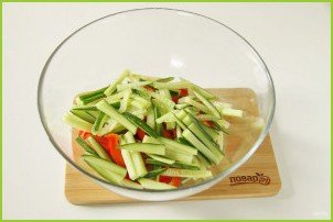 Китайский салат с языком - фото шаг 5