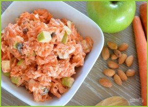 Морковно-яблочный салат - фото шаг 3