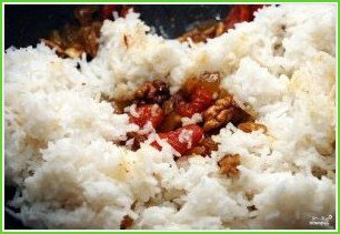 Постная рисовая каша с сухофруктами - фото шаг 4