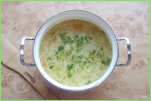 Рыбный суп с капустой - фото шаг 12