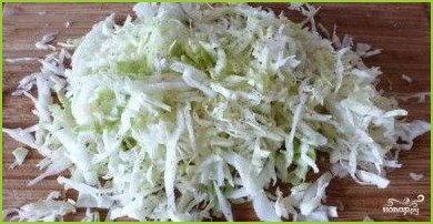 Салат из зеленых овощей - фото шаг 3