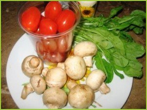 Салат с грибами отварными - фото шаг 1