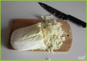 Салат из черешкового сельдерея - фото шаг 1