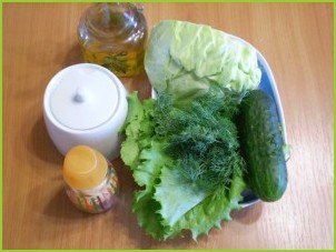 Салат капустный витаминный - фото шаг 1