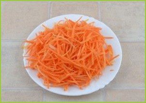 Постный салат из моркови - фото шаг 1