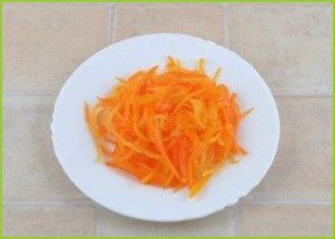 Постный салат из моркови - фото шаг 3