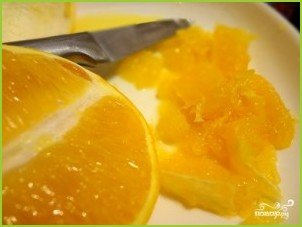 Салат из брокколи с апельсином - фото шаг 6