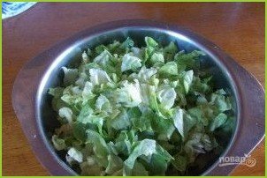 Салат из креветок с авокадо - фото шаг 3