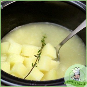 Картофельный суп-пюре - фото шаг 7