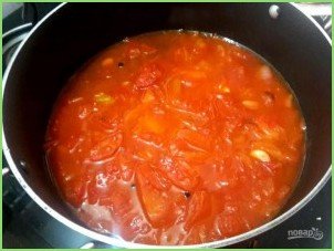 Крем-суп из свежих томатов - фото шаг 3