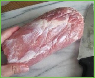 Мясо в фольге в мультиварке - фото шаг 1